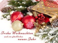 Fröhliche und besinnliche Weihnachten